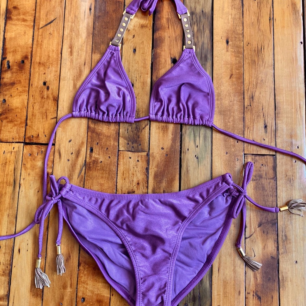 COPY - Vix purple/mauve ‘Pocahontas’ inspired bikini